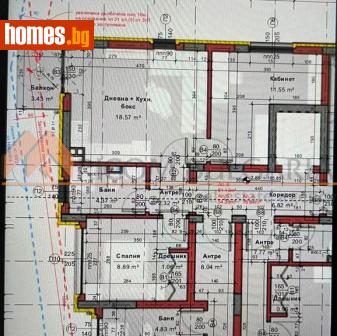 Тристаен, 72m² - Апартамент за продажба - 114766686
