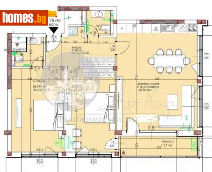 Тристаен, 125m² - Апартамент за продажба - 114771489