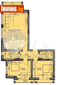Тристаен, 125m² - Апартамент за продажба - 114771534