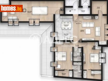 Тристаен, 169m² - Апартамент за продажба - 114777434