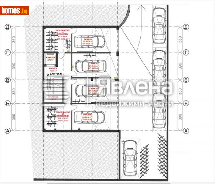 Гараж, 21m² - Жк. Меден Рудник, Бургас - Апартамент за продажба - ЯВЛЕНА - 114778070