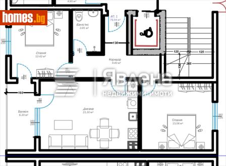 Тристаен, 85m² - Апартамент за продажба - 114778149