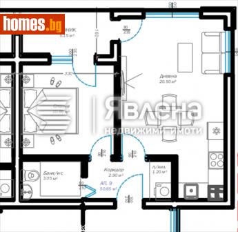 Двустаен, 65m² - Апартамент за продажба - 114778167