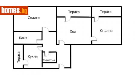 Двустаен, 75m² - Апартамент за продажба - 114779025