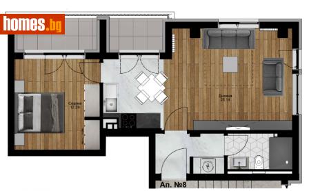 Двустаен, 65m² - Апартамент за продажба - 114795710