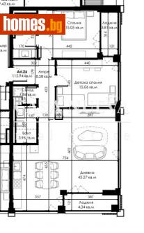 Тристаен, 134m² - Апартамент за продажба - 114805044