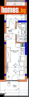 Двустаен, 47m² - Апартамент за продажба - 114810684