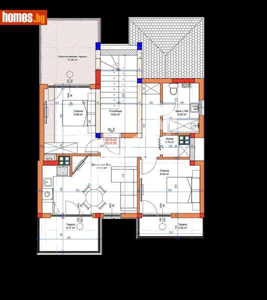 Тристаен, 80m² - Варна, Варна - Апартамент за продажба - МИРЕЛА - 114810699