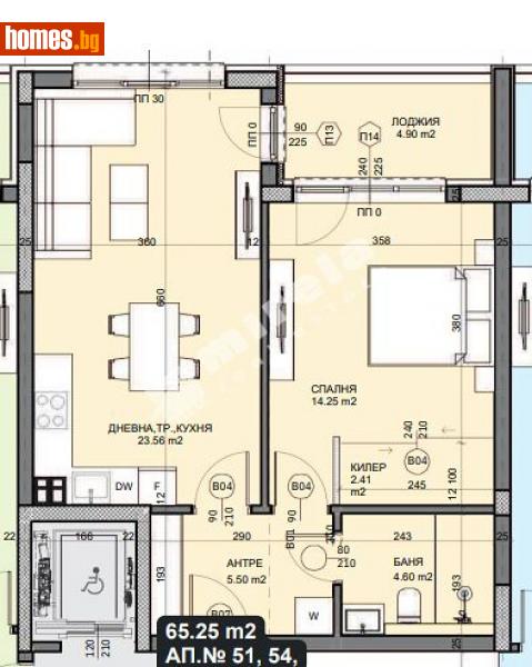 Двустаен, 76m² - Кв. Галата, Варна - Апартамент за продажба - МИРЕЛА - 114810704