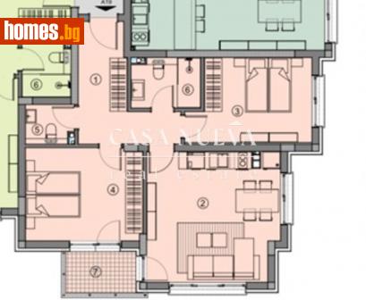 Тристаен, 78m² - Апартамент за продажба - 114814216