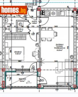 Двустаен, 67m² - Апартамент за продажба - 114854506