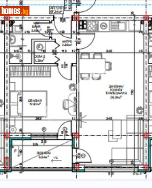 Двустаен, 67m² - Кв. Виница, Варна - Апартамент за продажба - МИРЕЛА - 114854506