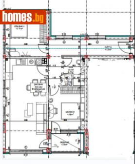 Тристаен, 97m² - Апартамент за продажба - 114854543
