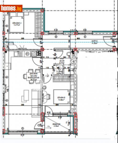 Тристаен, 97m² - Кв. Виница, Варна - Апартамент за продажба - МИРЕЛА - 114854543