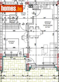Двустаен, 65m² - Апартамент за продажба - 114854549