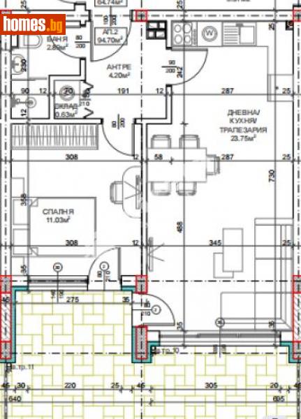 Двустаен, 65m² - Кв. Виница, Варна - Апартамент за продажба - МИРЕЛА - 114854549