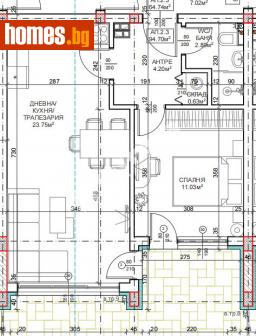 Двустаен, 65m² - Апартамент за продажба - 114854550