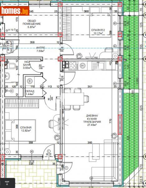 Тристаен, 98m² - Кв. Виница, Варна - Апартамент за продажба - МИРЕЛА - 114854551