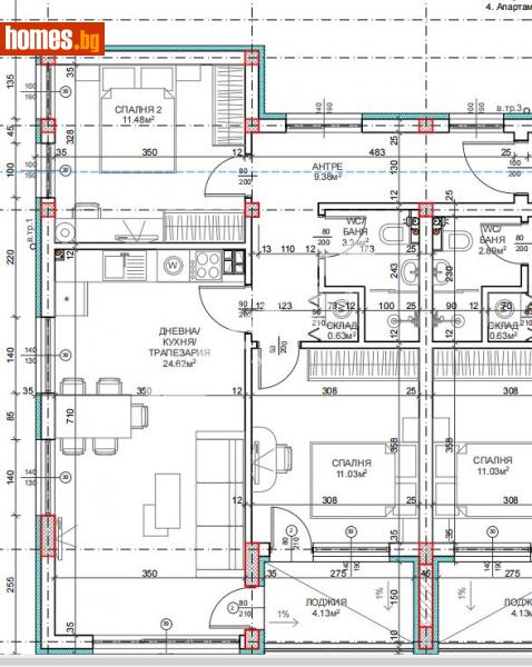 Тристаен, 96m² - Кв. Виница, Варна - Апартамент за продажба - МИРЕЛА - 114854553