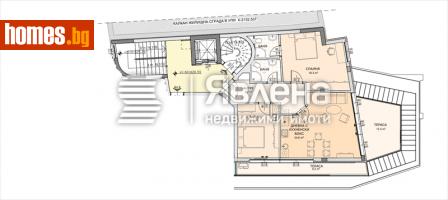 Тристаен, 118m² - Апартамент за продажба - 114854807