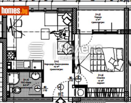 Двустаен, 51m² - Апартамент за продажба - 114854881