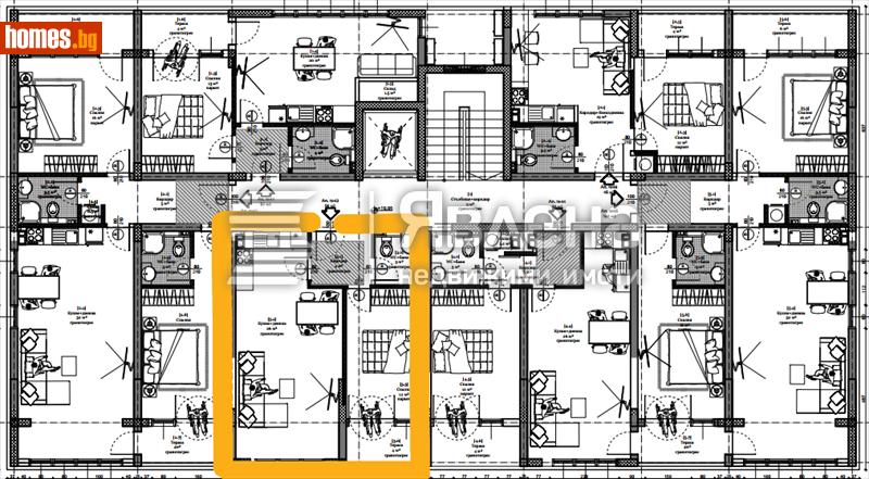 Двустаен, 64m² - Кв. Аспарухово, Варна - Апартамент за продажба - ЯВЛЕНА - 114854911