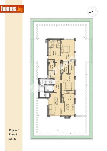 Тристаен, 139m² - Кв. Малинова Долина, София - Апартамент за продажба - МИРЕЛА - 114871234