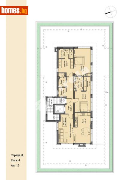 Тристаен, 139m² - Кв. Малинова Долина, София - Апартамент за продажба - МИРЕЛА - 114871247