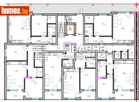 Двустаен, 67m² - Апартамент за продажба - 114871627
