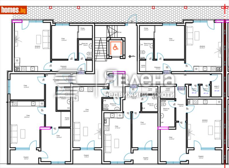 Двустаен, 67m² - Варна, Варна - Апартамент за продажба - ЯВЛЕНА - 114871627