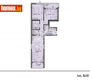 Тристаен, 112m² - Апартамент за продажба - 114883722