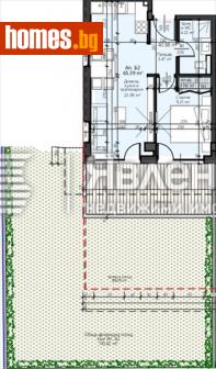 Двустаен, 163m² - Апартамент за продажба - 114885533