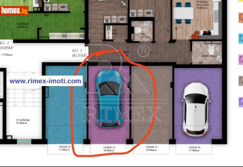 Гараж, 17m² - Жк. Христо Смирненски, Пловдив - Апартамент за продажба - Римекс Имоти - 114897912