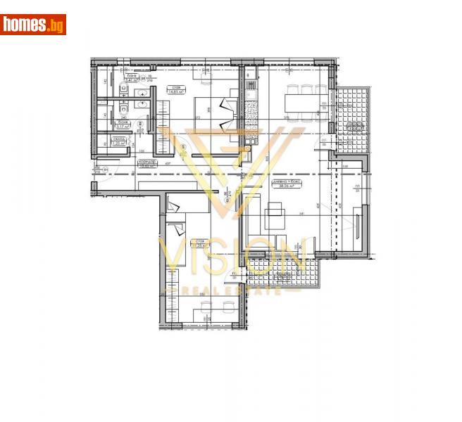 Тристаен, 148m² - Кв. Манастирски Ливади, София - Апартамент за продажба - Vision Real Estate - 114898252