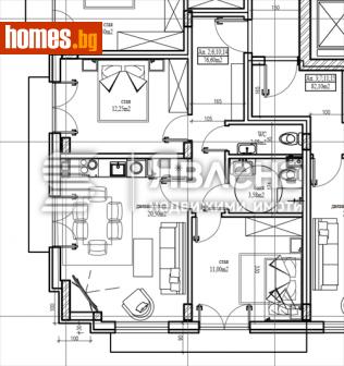 Тристаен, 91m² - Апартамент за продажба - 114900133