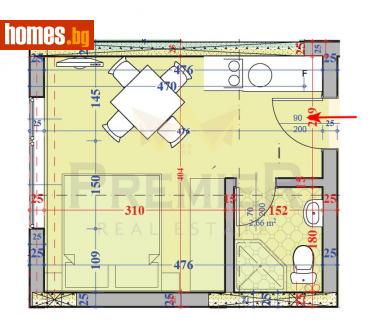 Едностаен, 26m² - Апартамент за продажба - 114904577
