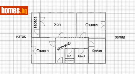 Тристаен, 76m² - Апартамент за продажба - 114917012