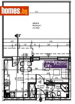 Едностаен, 83m² - Апартамент за продажба - 114930330
