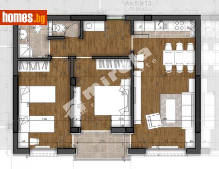 Тристаен, 96m² - Апартамент за продажба - 114973684