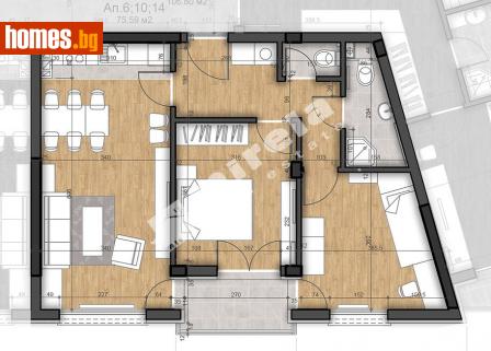 Тристаен, 96m² - Апартамент за продажба - 114973689