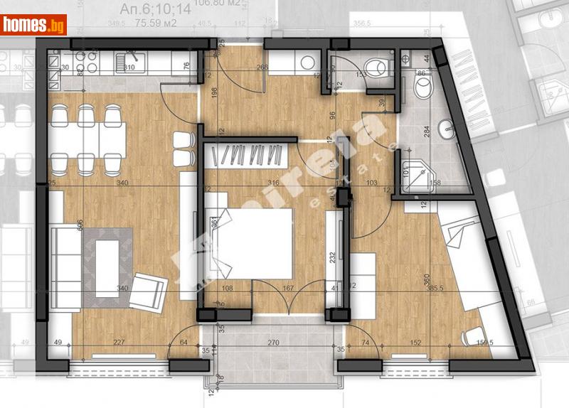 Тристаен, 96m² - София, София - град - Апартамент за продажба - МИРЕЛА - 114973689