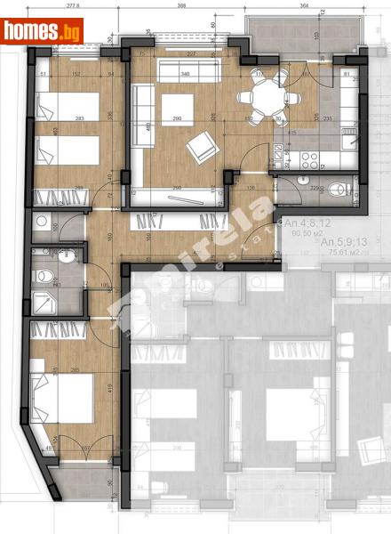 Тристаен, 115m² - София, София - град - Апартамент за продажба - МИРЕЛА - 114973694