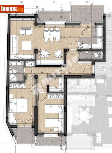 Тристаен, 134m² - София, София - град - Апартамент за продажба - МИРЕЛА - 114973704