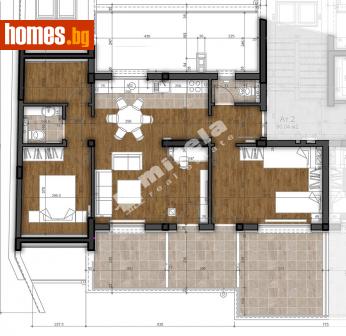 Тристаен, 115m² - Апартамент за продажба - 114973714