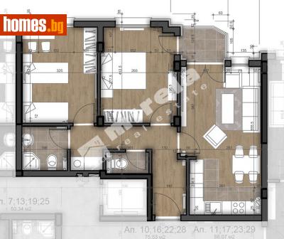 Тристаен, 96m² - Апартамент за продажба - 114973774