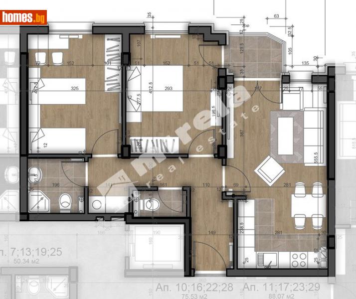 Тристаен, 96m² - София, София - град - Апартамент за продажба - МИРЕЛА - 114973774