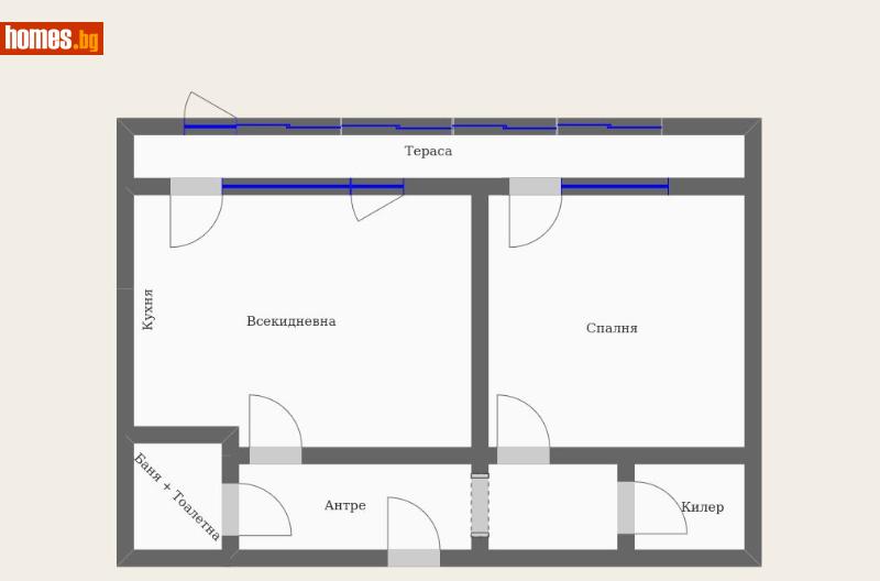 Двустаен, 50m² - Жк. Чайка, Варна - Апартамент за продажба - Titan Properties Varna - 114974609