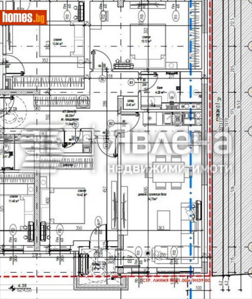 Тристаен, 105m² - Жк. Младост 4, София - Апартамент за продажба - ЯВЛЕНА - 114988143