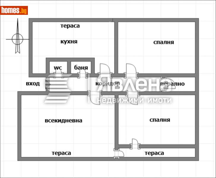 Тристаен, 80m² - Жк. Младост, Варна - Апартамент за продажба - ЯВЛЕНА - 115012713