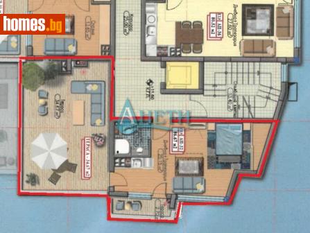 Едностаен, 87m² - Апартамент за продажба - 115014288